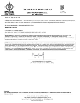 Guía Completa para Certificados de Antecedentes en Colombia